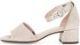 Gabor Stijlvolle sandalen met hak en boordetail Beige Dames - Thumbnail 10