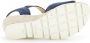 Gabor Velours leren sleehak sandalen Blue Dames - Thumbnail 5