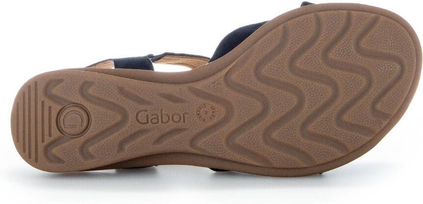 Gabor Sandalen Florence zomerschoen sandaal keilhak met comfort-meerwijdte g (=wijd)