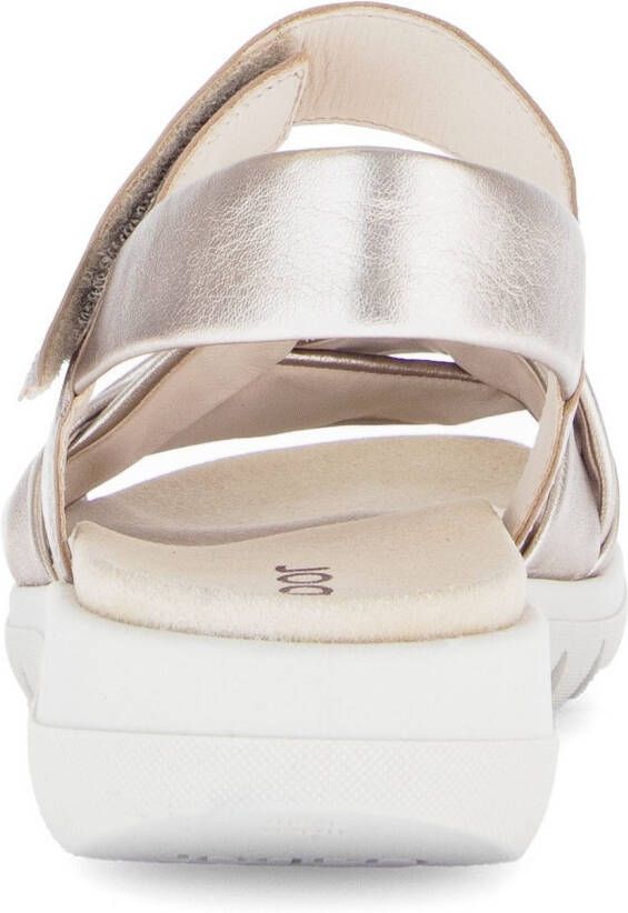 Gabor Sandalen zomerschoen wedge-sandaal comfort-schoen met klittenbandsluiting