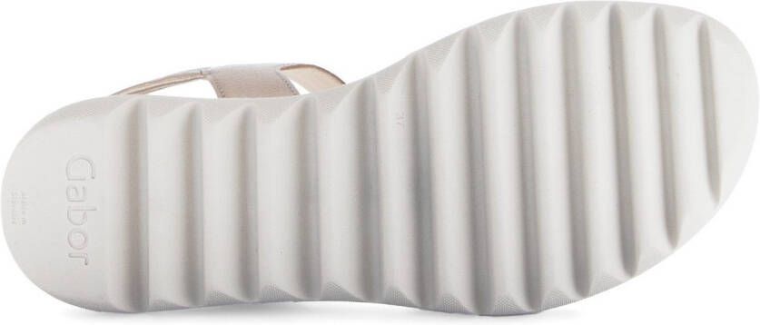 Gabor Sandalen zomerschoen wedge-sandaal comfort-schoen met klittenbandsluiting