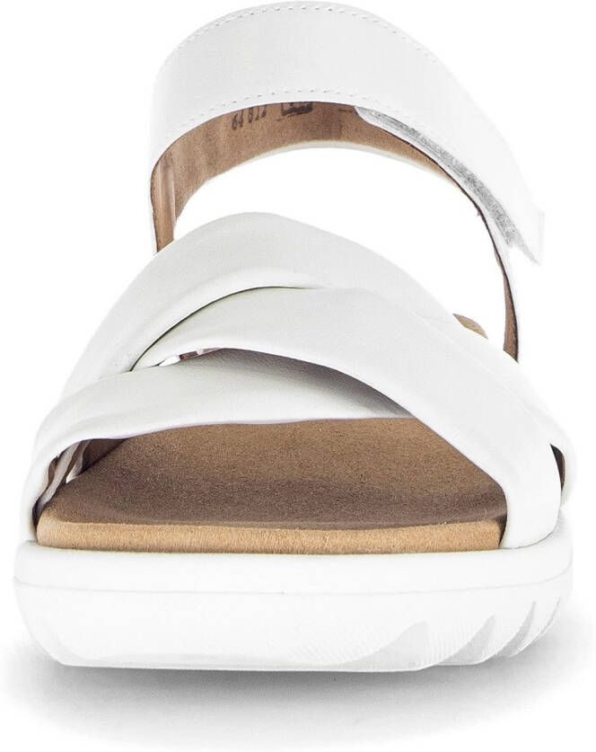 Gabor Sandalen zomerschoen wedge-sandaal comfort-schoen met klittenbandsluiting