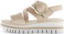 Gabor Best Fitting suède sandalen beige - Thumbnail 15