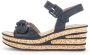 Gabor Sleehaksandaaltjes sleehak zomerschoen bandensandaal met mooie decoratieve strik - Thumbnail 7