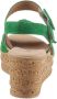 Gabor Groene Velours Sandalen Comfortabel Stijlvol Green Dames - Thumbnail 9