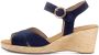 Gabor Sleehaksandaaltjes zomerschoen sandaal riemchensandalette met sleehak in hout-look - Thumbnail 3
