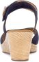 Gabor Sleehaksandaaltjes zomerschoen sandaal riemchensandalette met sleehak in hout-look - Thumbnail 7
