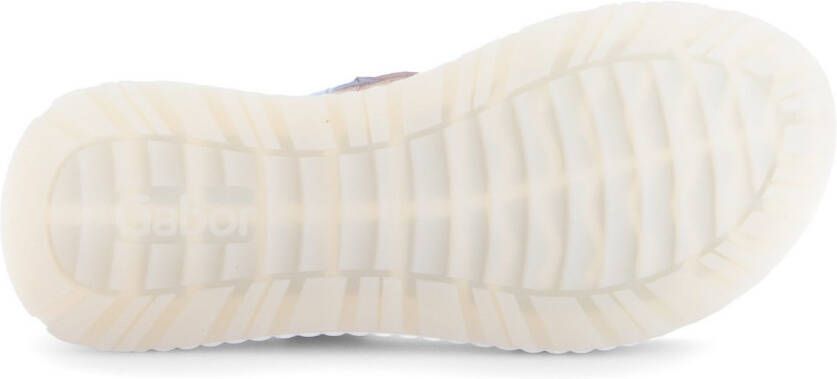 Gabor Sleehaksandaaltjes bandjessandaal comfortabele schoen zomerschoen met mooie sierknop