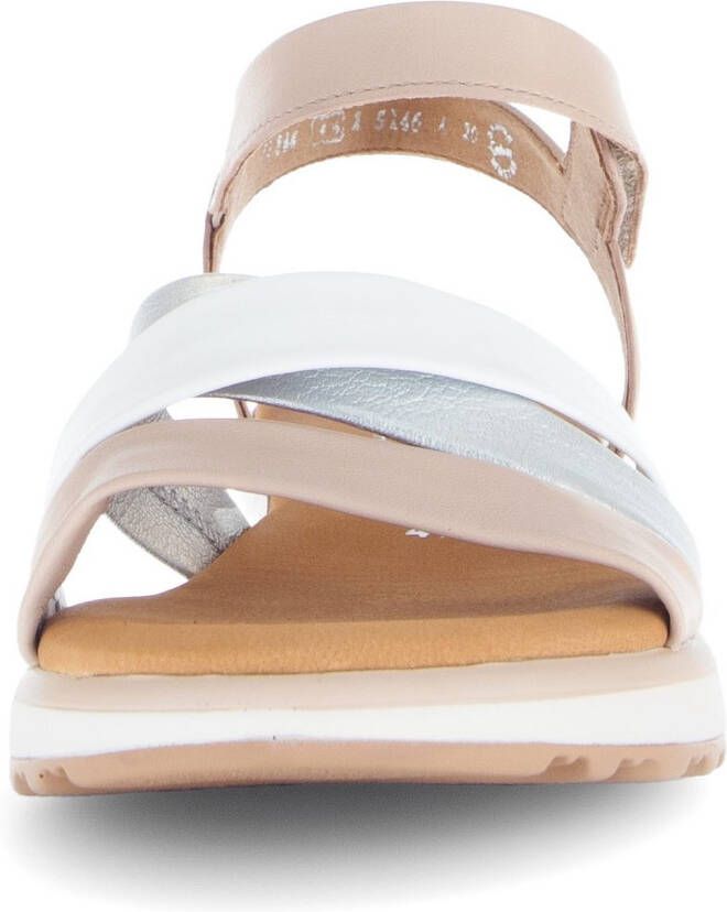 Gabor Sleehaksandaaltjes Florence bandjessandaal zomerschoen comfort-schoen in breedte g (=breed)