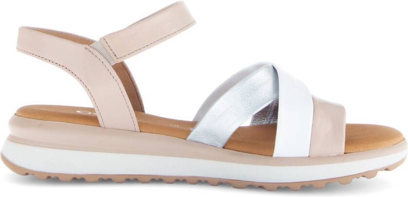 Gabor Sleehaksandaaltjes Florence bandjessandaal zomerschoen comfort-schoen in breedte g (=breed)