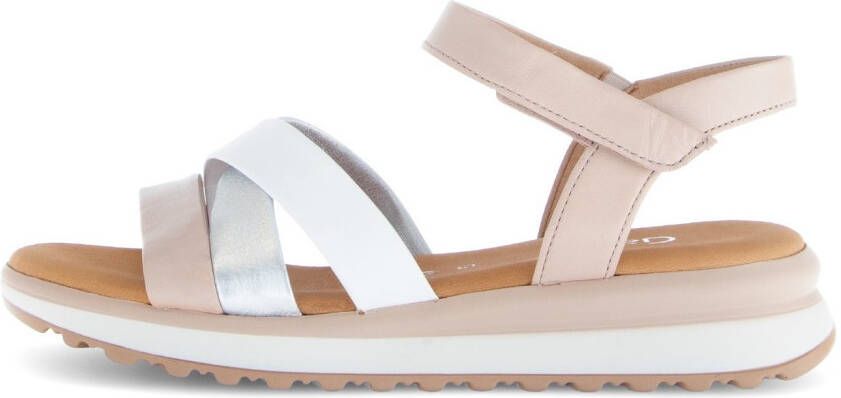 Gabor Sleehaksandaaltjes Florence bandjessandaal zomerschoen comfort-schoen in breedte g (=breed)
