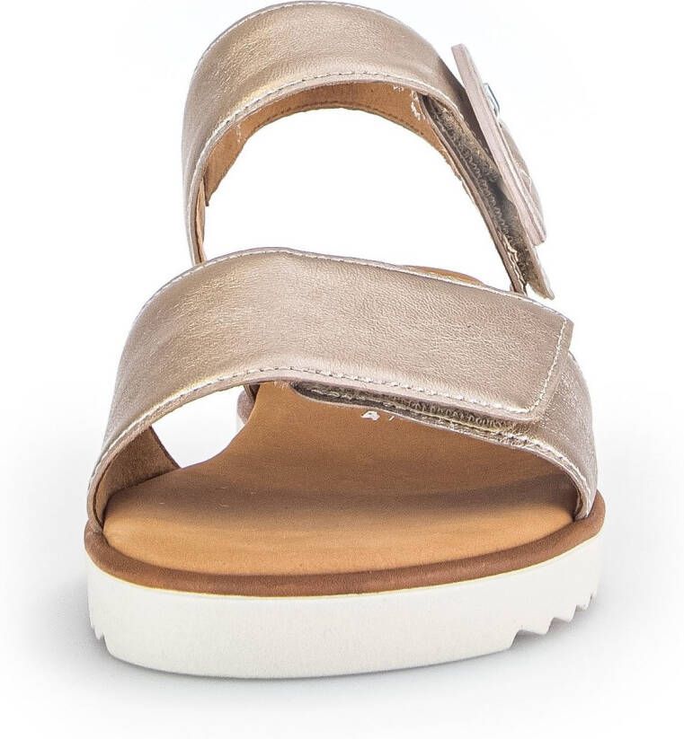 Gabor Sleehaksandaaltjes Genua riemchensandaal zomerschoen comfort-schoen in breedte g (=breed)