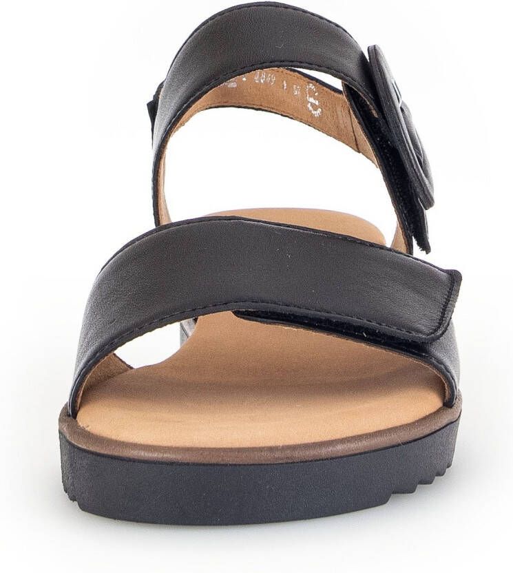 Gabor Sleehaksandaaltjes Genua riemchensandaal zomerschoen comfort-schoen in breedte g (=breed)