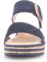 Gabor Sandalen blauw Nubuck Dames - Thumbnail 8