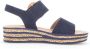 Gabor Sandalen blauw Nubuck Dames - Thumbnail 9