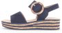 Gabor Sandalen blauw Nubuck Dames - Thumbnail 10