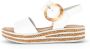Gabor Sleehaksandaaltjes zomerschoen bandensandaal klittenbandsluiting onder de decoratieve gesp - Thumbnail 13