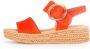 Gabor Dames Sandalen 44.550.13 Oranje - Thumbnail 12