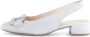 Gabor Slingback pumps Blokhak feestelijke schoen trouwschoen met elastische bandjes - Thumbnail 6