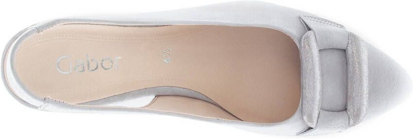 Gabor Slingback pumps Blokhak feestelijke schoen trouwschoen met elastische bandjes