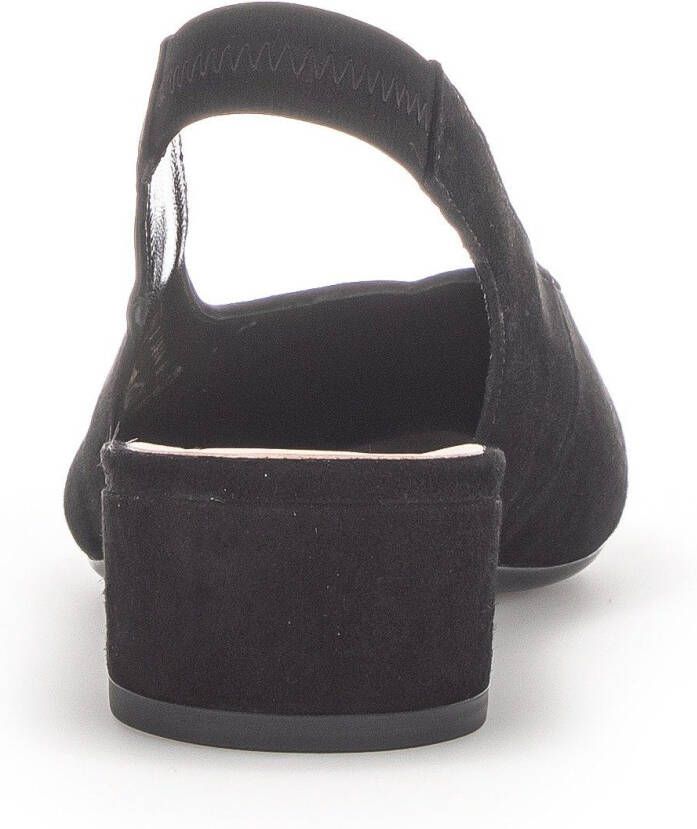 Gabor Slingback pumps blokhak avondschoen zomerschoen met elastische band