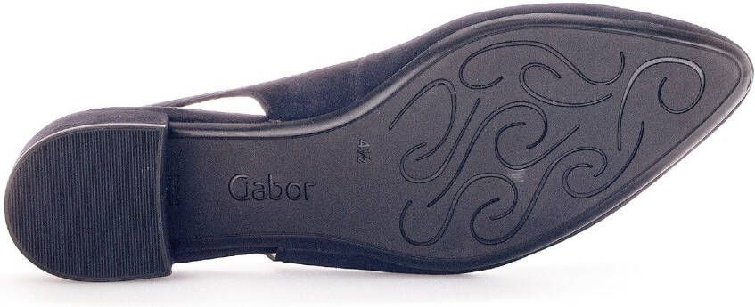 Gabor Slingback pumps blokhak avondschoen zomerschoen met elastische band