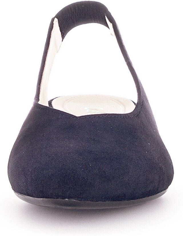 Gabor Slingback pumps blokhak avondschoen zomerschoen met elastische band
