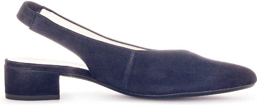Gabor Slingback pumps blokhak avondschoen zomerschoen met elastische band