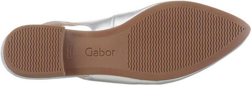 Gabor Slingback pumps blokhak avondschoen feestdag schoen in spitse vorm