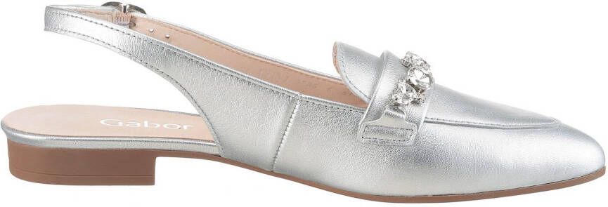Gabor Slingback pumps blokhak avondschoen feestdag schoen in spitse vorm