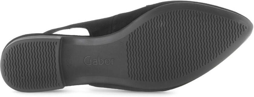 Gabor Slingback pumps blokhak avondschoen feestdag schoen in spitse vorm