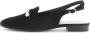 Gabor Slingback pumps blokhak avondschoen feestdag schoen in spitse vorm - Thumbnail 7