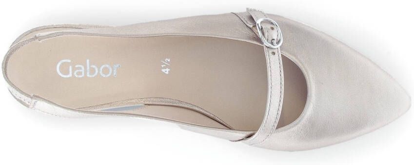 Gabor Slingback pumps blokhak avondschoen zakelijke schoen elastisch hielbandje