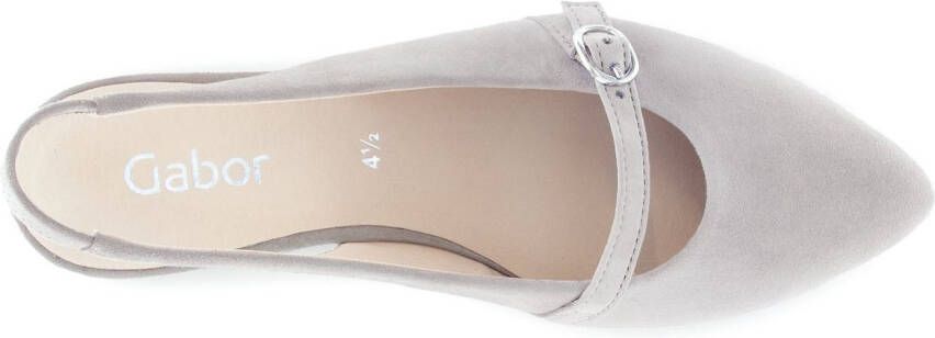 Gabor Slingback pumps blokhak avondschoen zakelijke schoen elastisch hielbandje