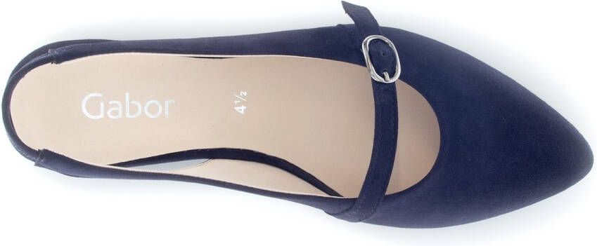 Gabor Slingback pumps blokhak avondschoen zakelijke schoen elastisch hielbandje