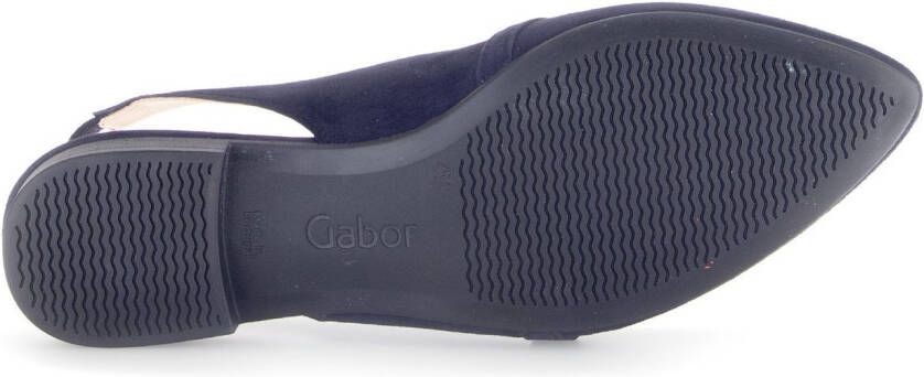 Gabor Slingback pumps blokhak avondschoen zakelijke schoen elastisch hielbandje
