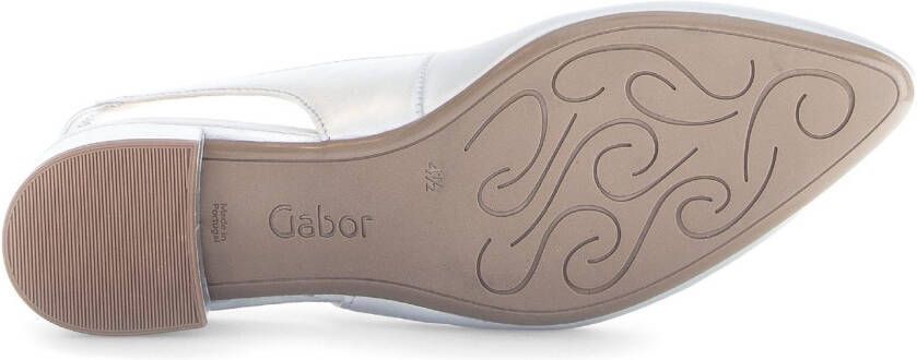 Gabor Slingback pumps blokhak feestdagsschoen avond-schoen met elastische band