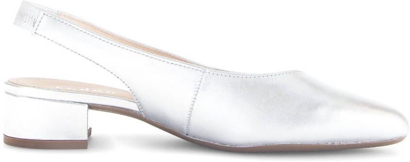 Gabor Slingback pumps blokhak feestdagsschoen avond-schoen met elastische band