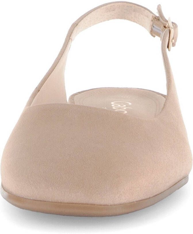 Gabor Slingback pumps Rhodos blokhak businessschoen verstelbaar riempje wijdte g (=breed)