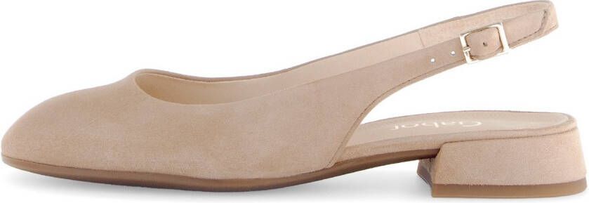 Gabor Slingback pumps Rhodos blokhak businessschoen verstelbaar riempje wijdte g (=breed)