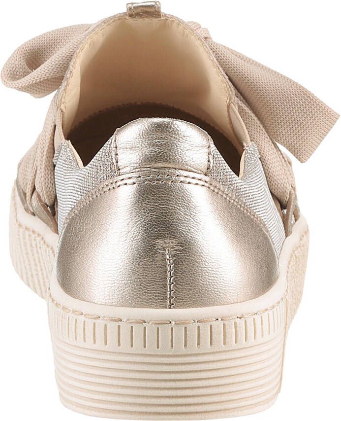 Gabor Slip-on sneakers Plateau sneaker met best fitting-uitrusting voor een goede pasvorm