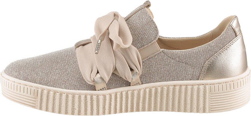 Gabor Slip-on sneakers Plateau sneaker met best fitting-uitrusting voor een goede pasvorm