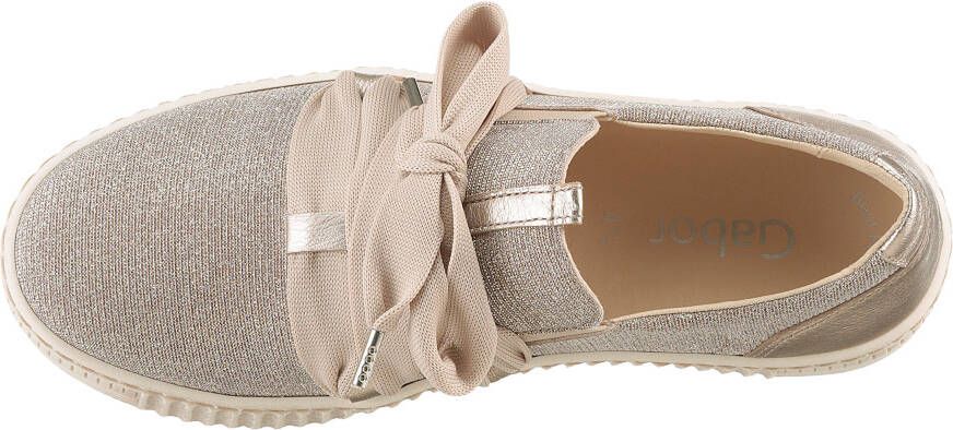 Gabor Slip-on sneakers Plateau sneaker met best fitting-uitrusting voor een goede pasvorm