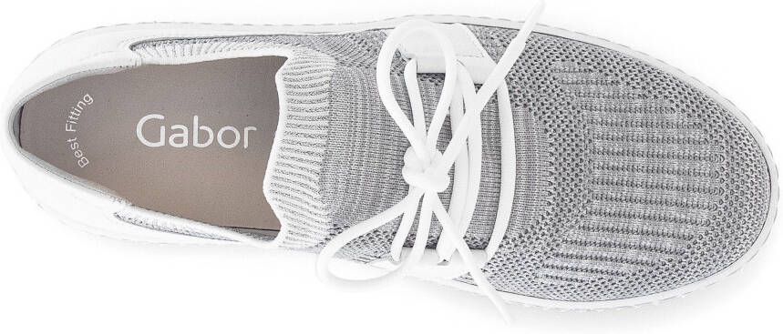 Gabor Slip-on sneakers slipper instapschoen plateausneaker met best fitting-uitrusting