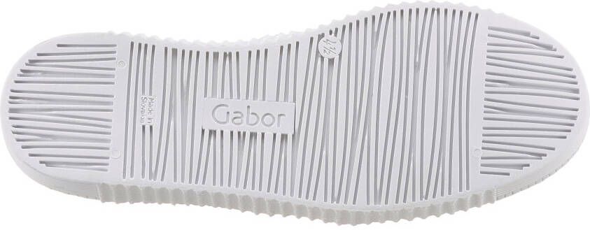 Gabor Slip-on sneakers Veterschoen lage schoen slipper met opgestikte versiersluiting