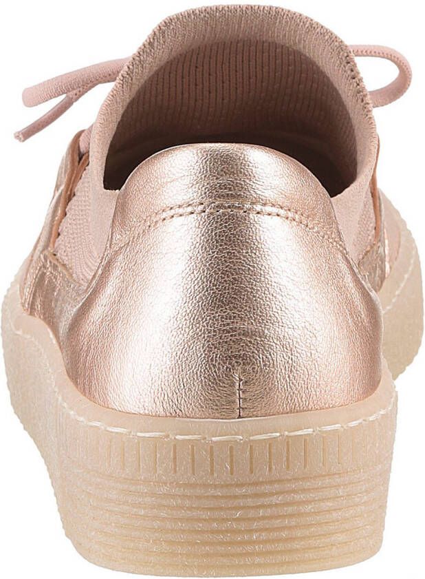 Gabor Slip-on sneakers slipper instapschoen plateausneaker met best fitting-uitrusting