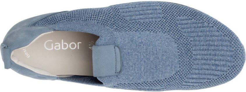 Gabor Slip-on sneakers slippers lage schoen met best fitting voor comfortabele pasvorm