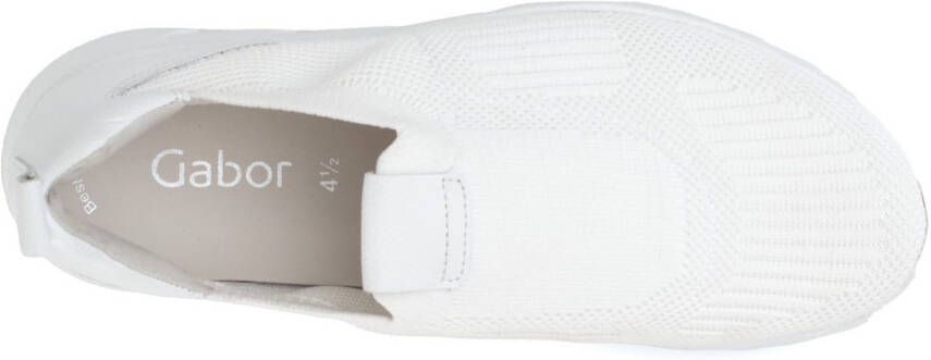 Gabor Slip-on sneakers slippers lage schoen met best fitting voor comfortabele pasvorm