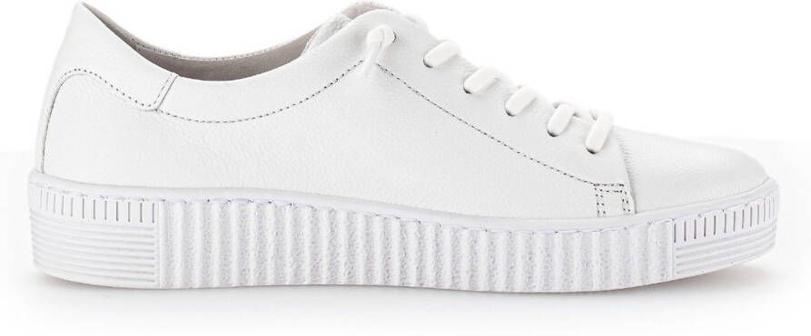 Gabor Slip-on sneakers vrijetijdsschoen halfschoen veterschoen elastische veters