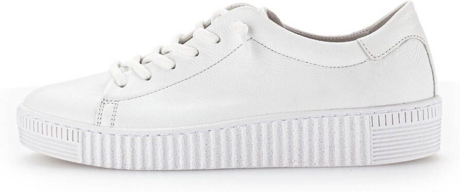 Gabor Slip-on sneakers vrijetijdsschoen halfschoen veterschoen elastische veters